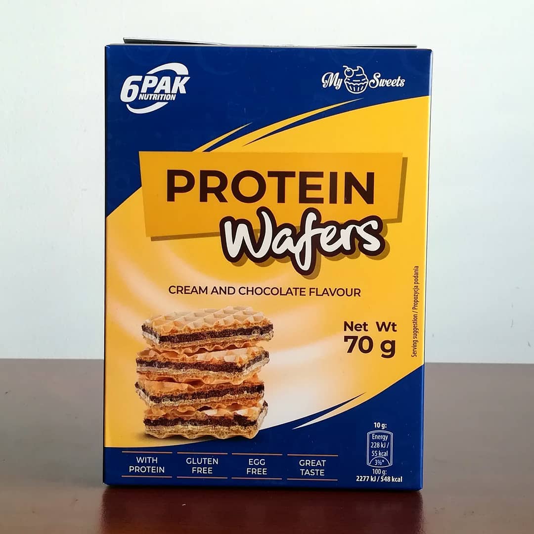 6PAK Nutrition Protein Wafers – bezcukrowe wafelki