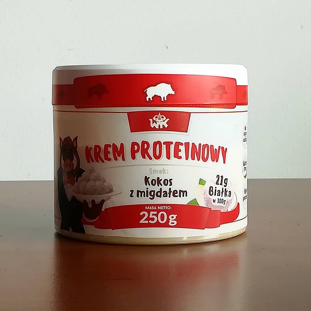 WK Nutrition Krem Proteinowy – fit raffaello!