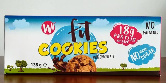 Whoopy Whey Fit Cookies – z kawałkami czekolady!