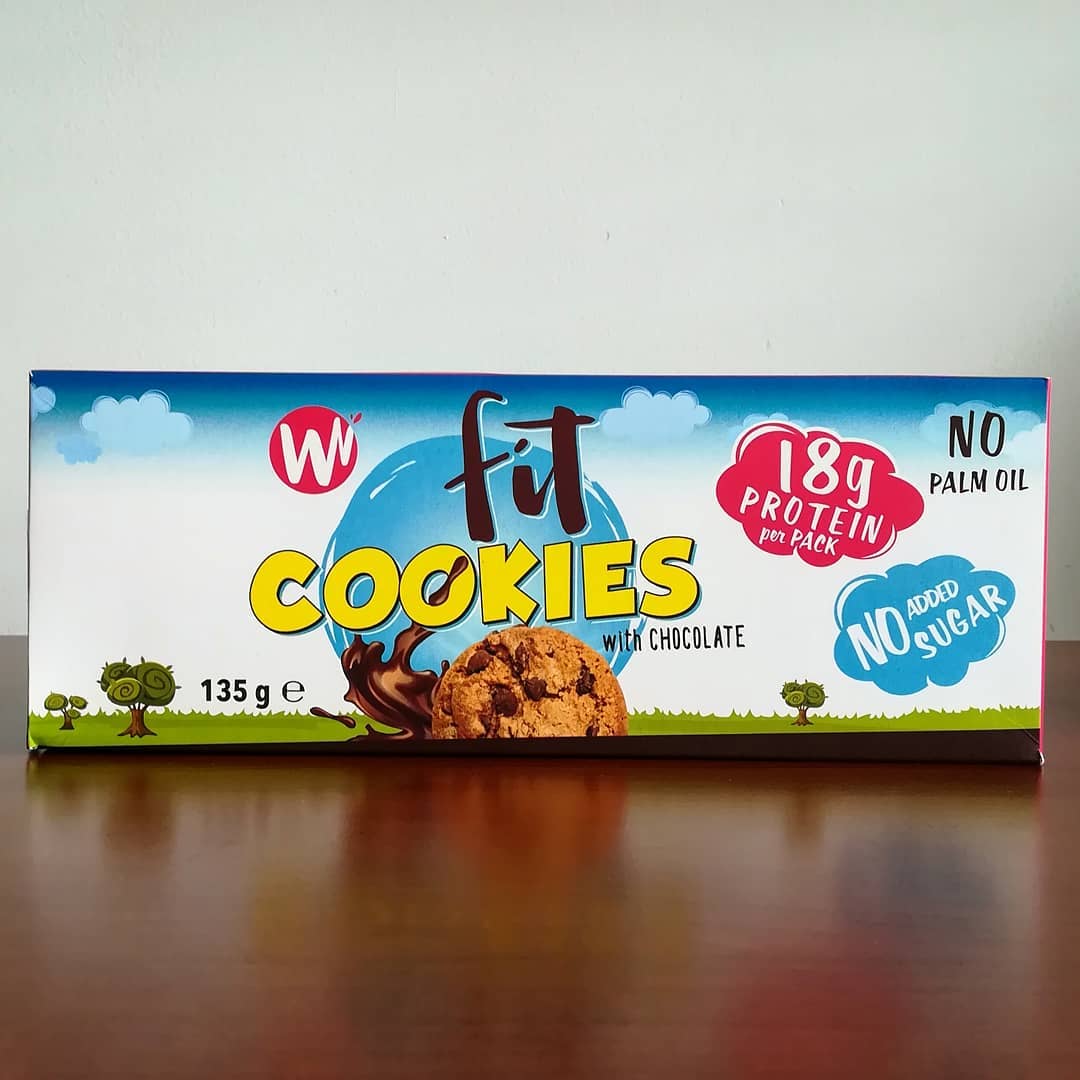 Whoopy Whey Fit Cookies – z kawałkami czekolady!