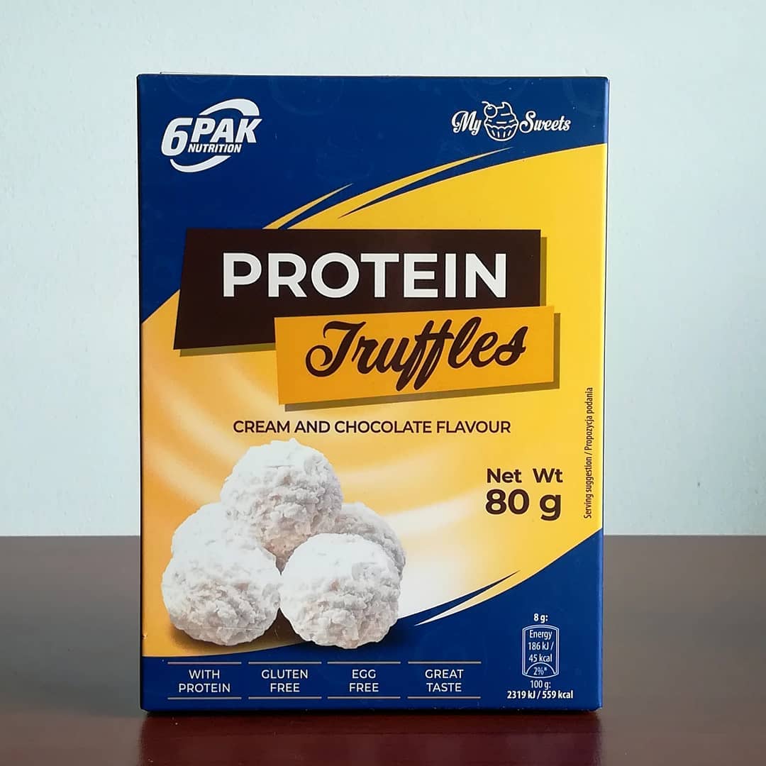 6PAK Nutrition Protein Truffles White – jak Raffaello?