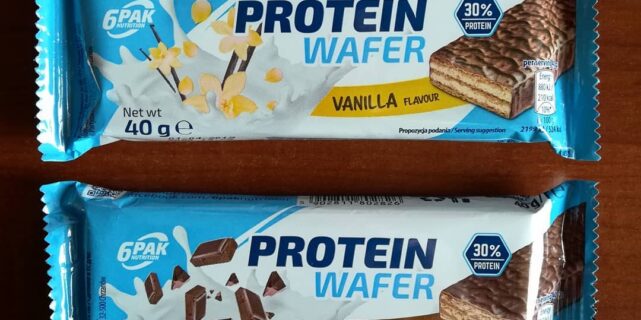 6PAK Nutrition Protein Wafer – wanilia i czekolada!