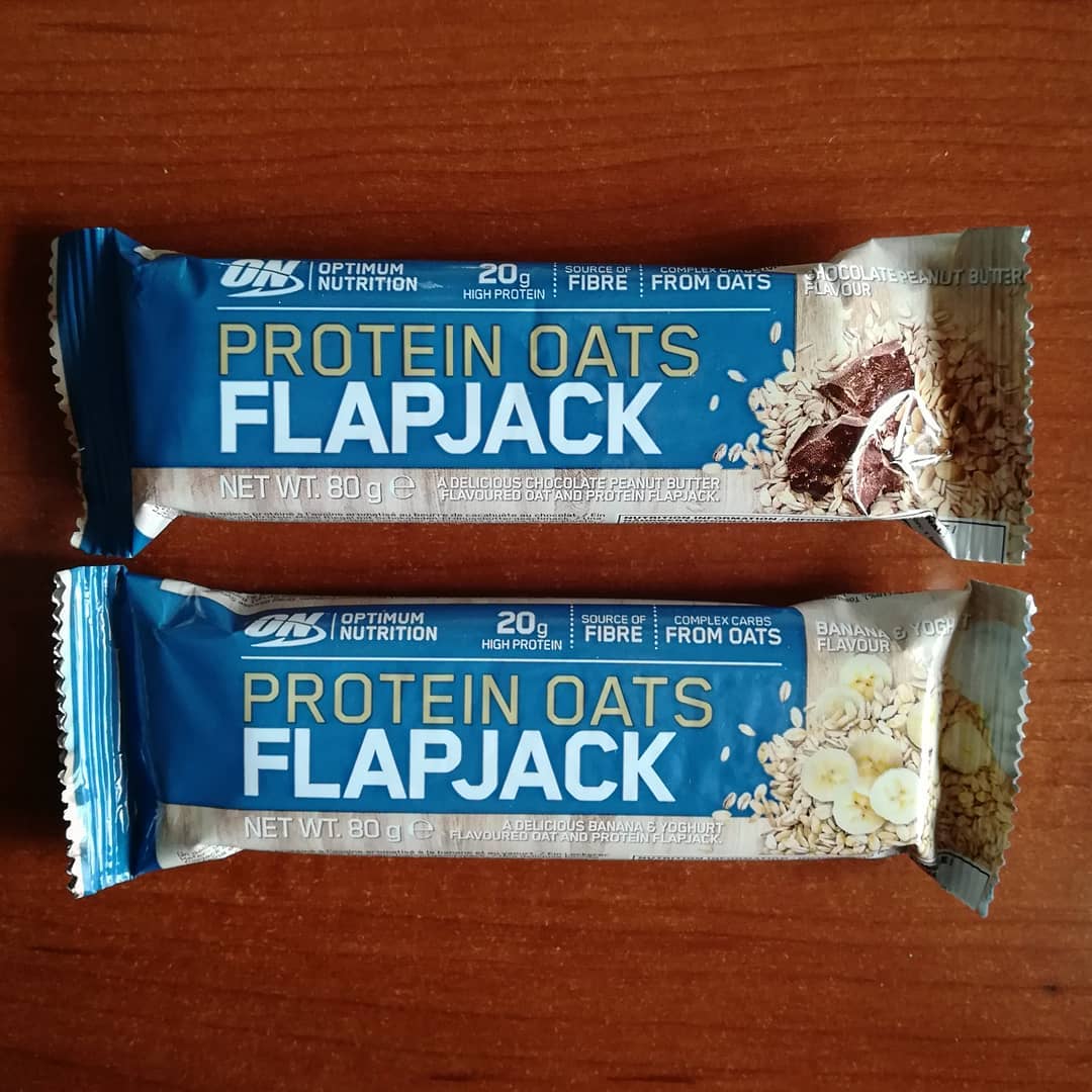 Optimum Nutrition Protein Oat Flapjack – testuję 2 smaki!