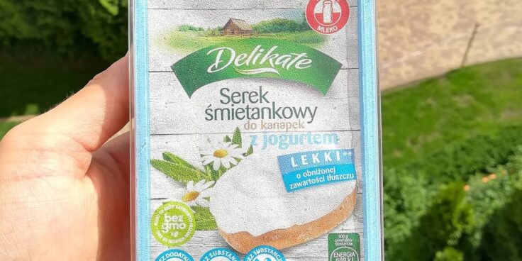 Delicate Serek Śmietankowy Lekki – idealny do kanapek!