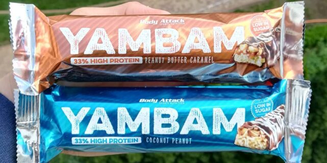 Body Attack Yambam – peanut butter caramel i coconut peanut