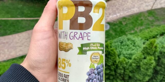 PB2 with Grape – niskokaloryczne masło orzechowe!