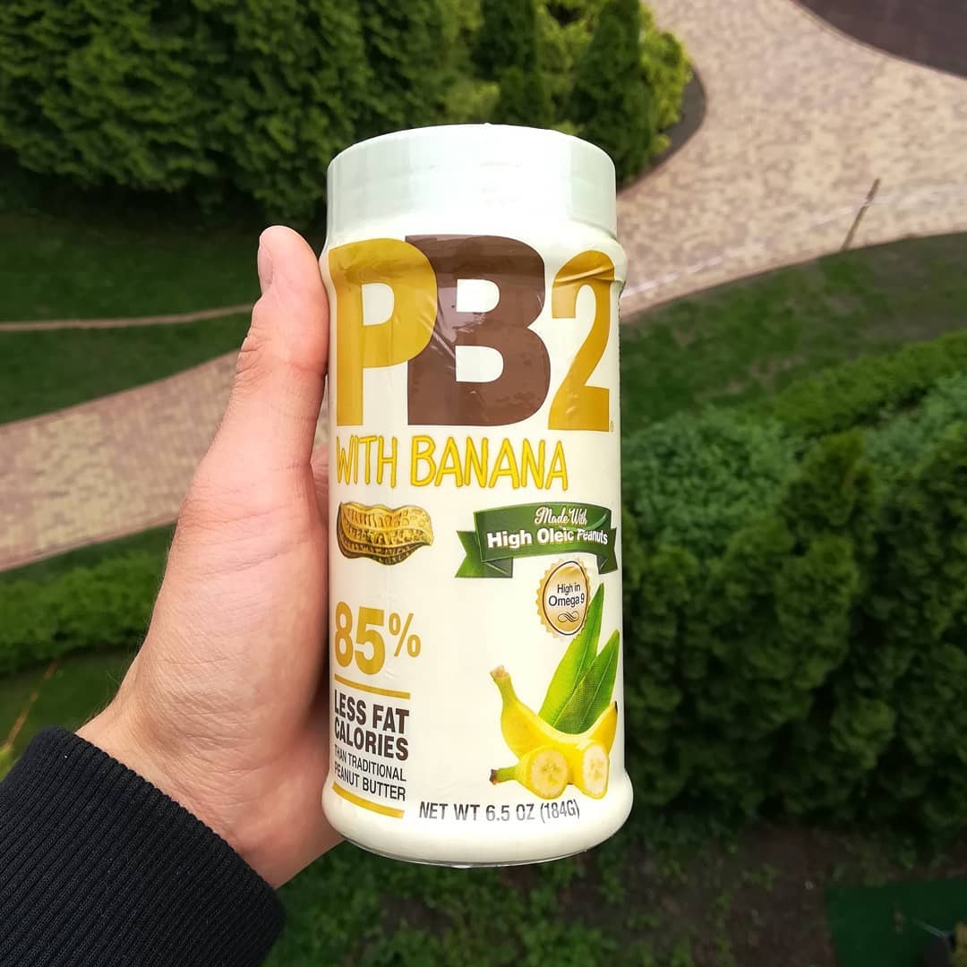 PB2 with Banana – odtłuszczone masło orzechowe!