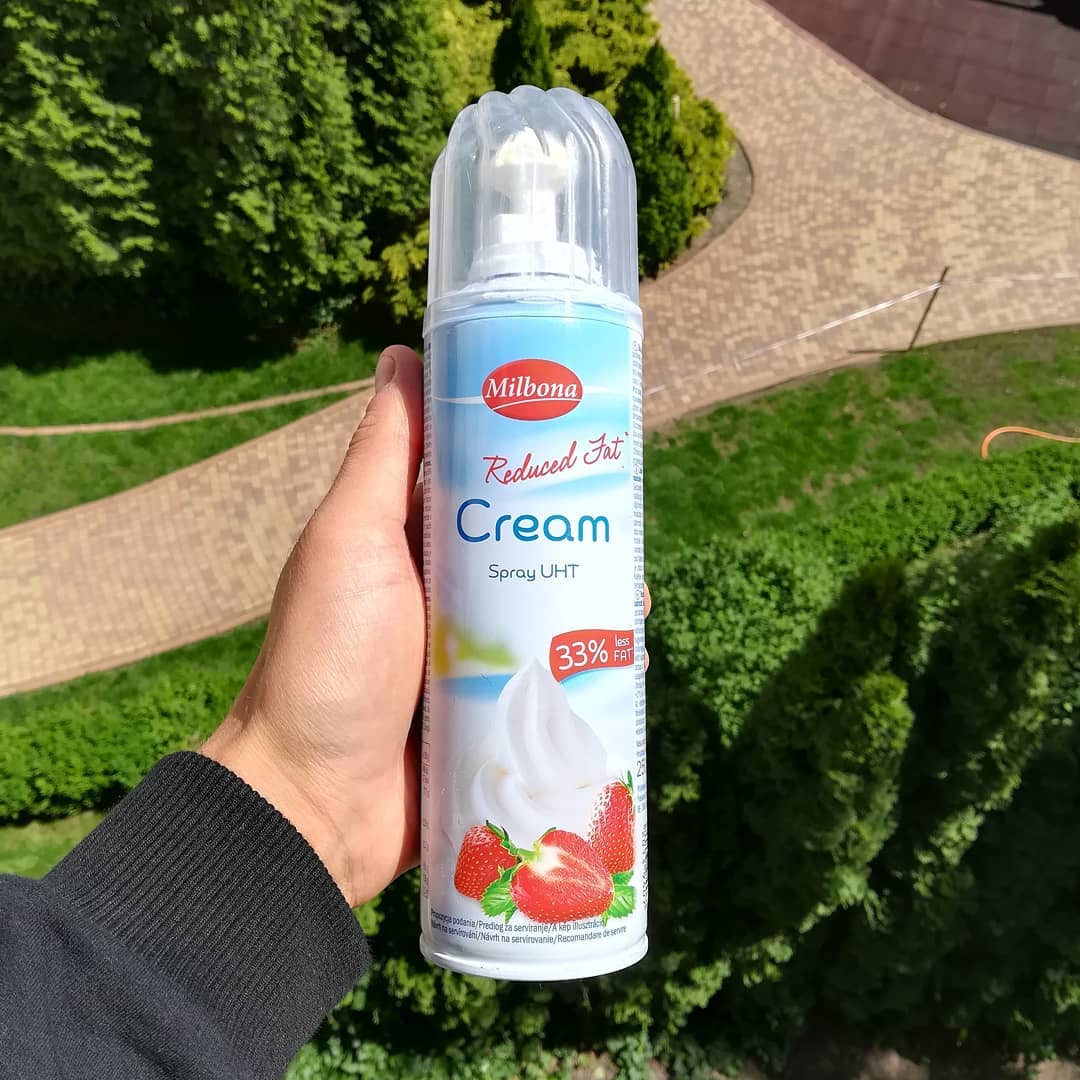 Reduced Fat Cream Spray – fit bita śmietana z Lidla!