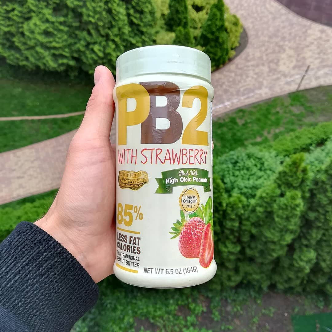 PB2 with Strawberry – truskawkowe masło orzechowe light!
