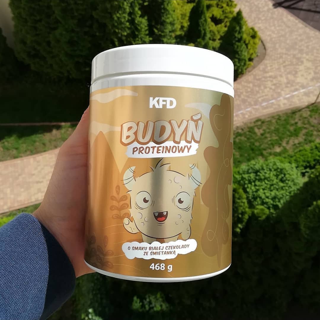 KFD Budyń Proteinowy – biała czekolada ze śmietanką