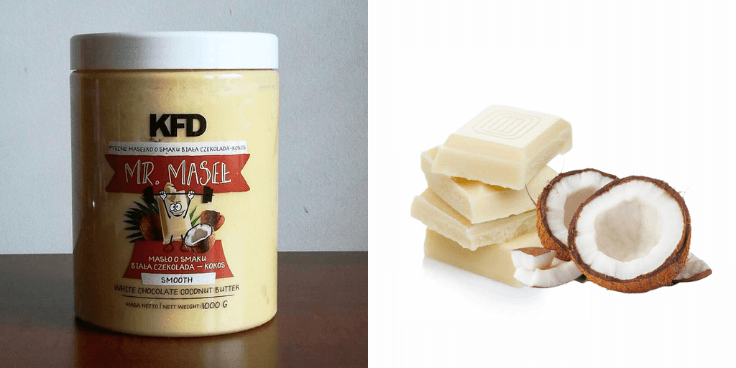 KFD Masło Biała Czekolada z Kokosem – smakuje jak Raffaello?