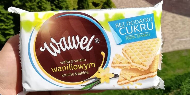 Wawel Wafle Waniliowe – bez dodatku cukrów!
