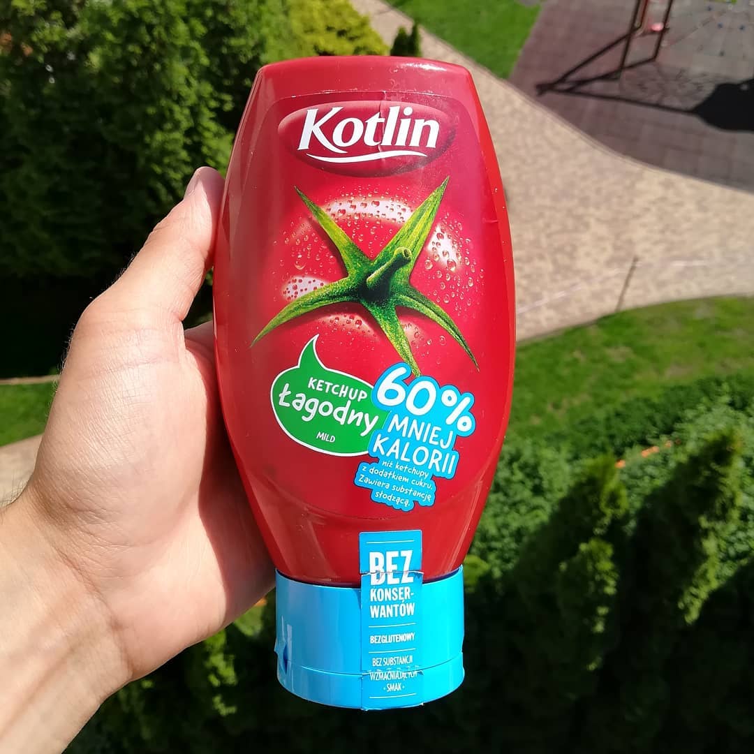 Kotlin Ketchup Łagodny 60% Mniej Kalorii – must have na diecie!