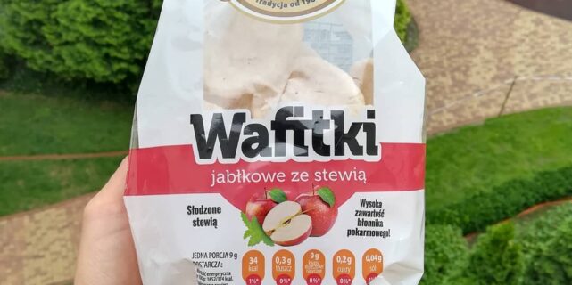 Eurowafel Wafitki Jabłkowe ze Stewią – w końcu testuję!