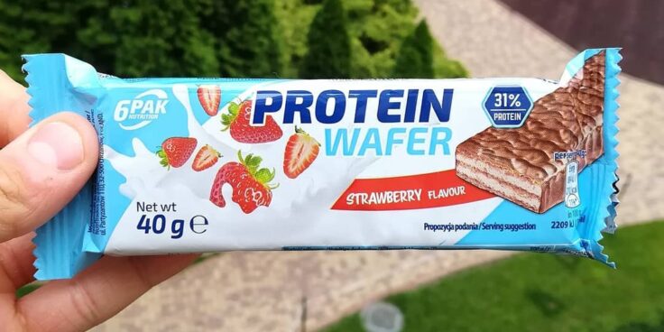 6PAK Protein Wafer Strawberry – nowość od 6paka!