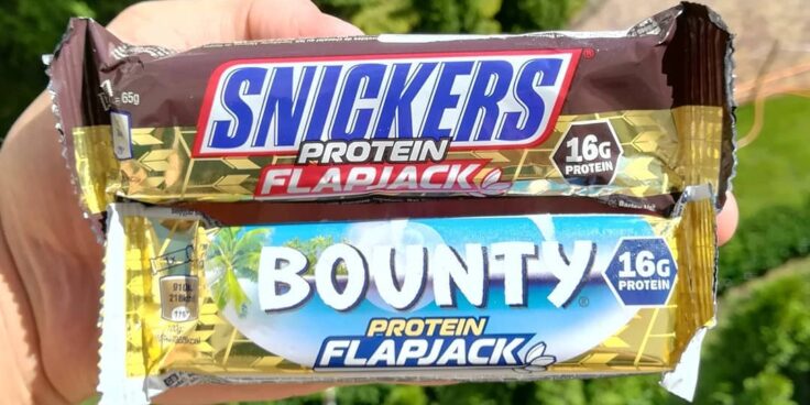 Mars Protein Flapjack Bars – snickers i bounty!