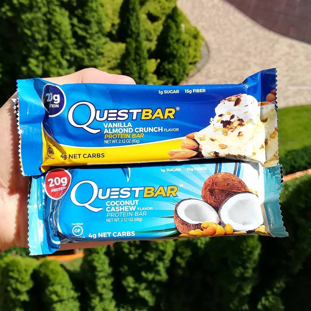 Quest Nutrition Quest Bar – vanilla almond crunch i coconut cashew