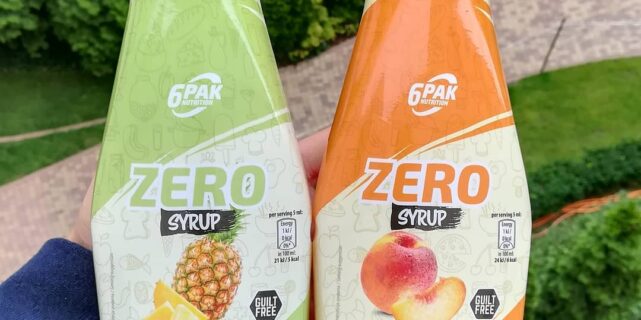 6PAK Nutrition Syrup Zero – pineapple i peach