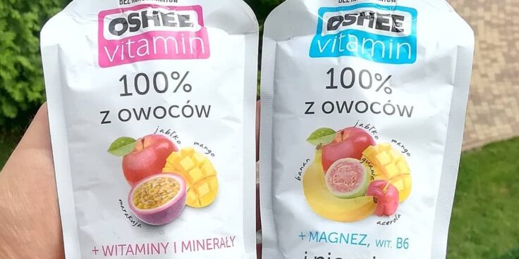 Oshee Vitamin 100% z Owoców -musy owocowe!