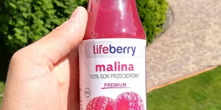 Lifeberry Sok Malinowy Przecierowy – malina bez dodatków!