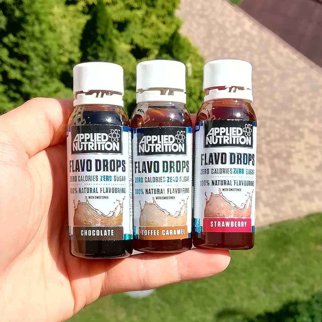 Applied Nutrition Flavo Drops – recenzja aromatów bez cukru!
