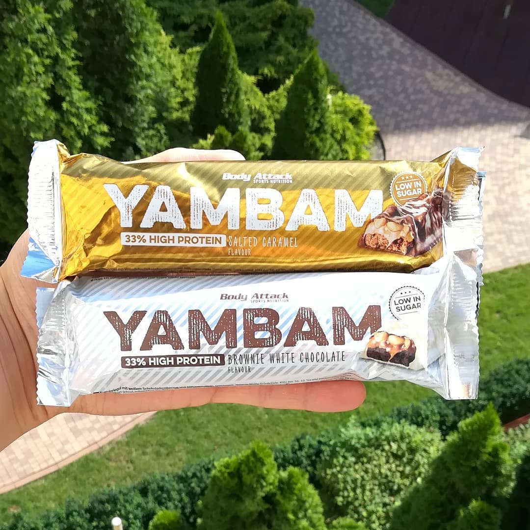 Body Attack Yambam – Salted Caramel i Brownie White Chocolate