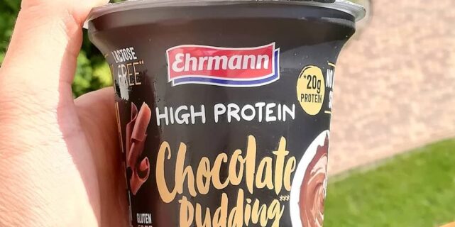 Ehrmann High Protein Chocolate Pudding – deser dla fit freaków!