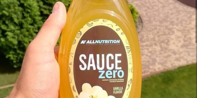 All Nutrition Sauce Zero Vanilla – moja szczera opinia!