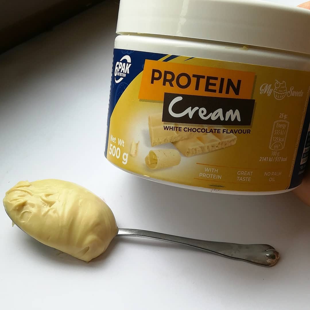 6PAK Nutrition Protein Cream White Chocolate – pierwszy test w kraju!