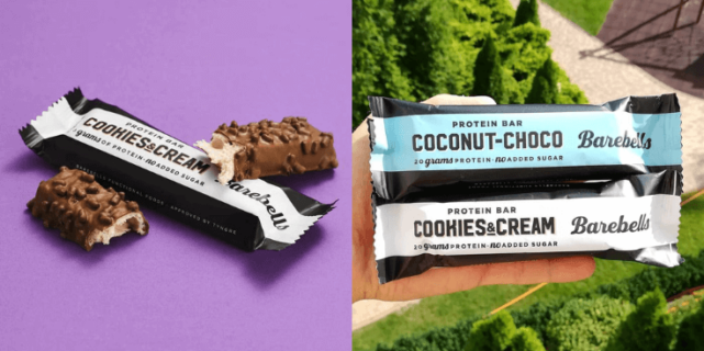 Barebells Protein Bar – coconut choco i cookies & cream