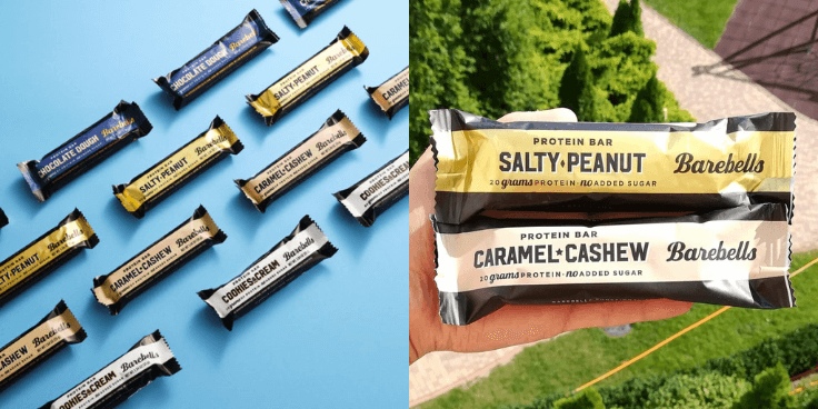 Barebells Protein Bar – salty peanut i caramel cashew