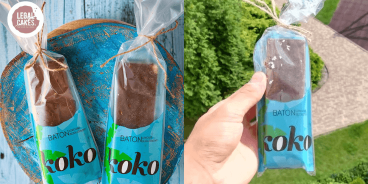 Legal Cakes Baton Koko – przypomina zwykłe bounry?
