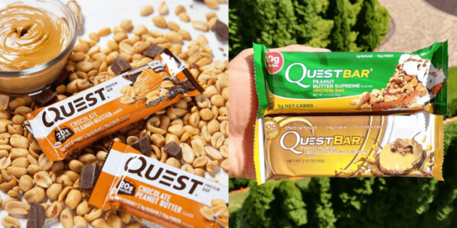 Quest Nutrition Quest Bar Peanut Butter Supreme i Chocolate Peanut Butter