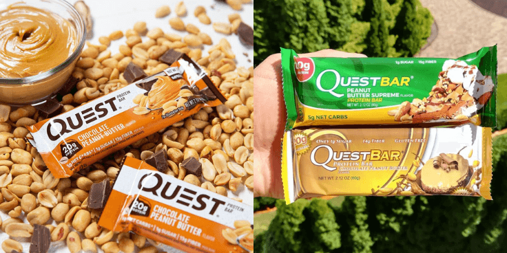 Quest Nutrition Quest Bar Peanut Butter Supreme i Chocolate Peanut Butter