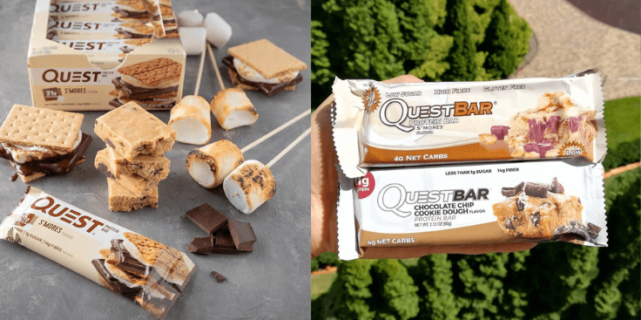 Quest Nutrition Quest Bar – s’mores i chocolate chip cookie dough