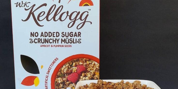 Kellogg No Added Sugar Crunchy Musli – morela z pestkami dyni