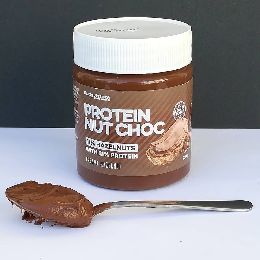 Body Attack Protein Nut Choc Creamy Hazelnut – aksamitna fit nutella!