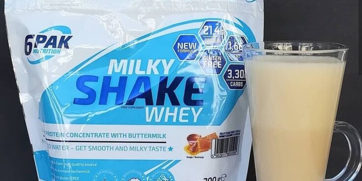 6PAK Milky Shake Whey Honey Sesame – miodowo sezamowe białko!