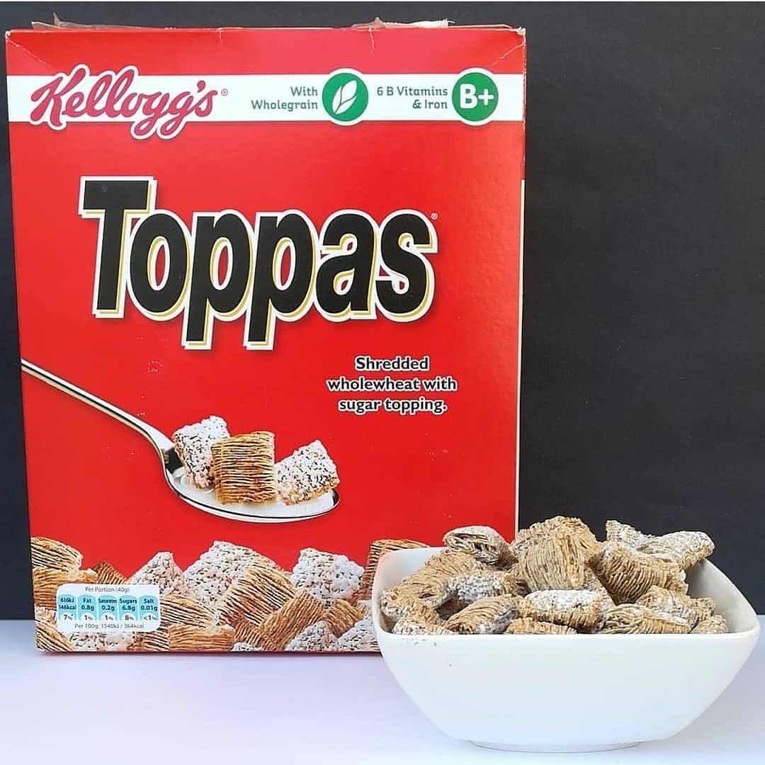 Kellogg Toppas Shredded Wholewheat – płatki z posypką cukrową!
