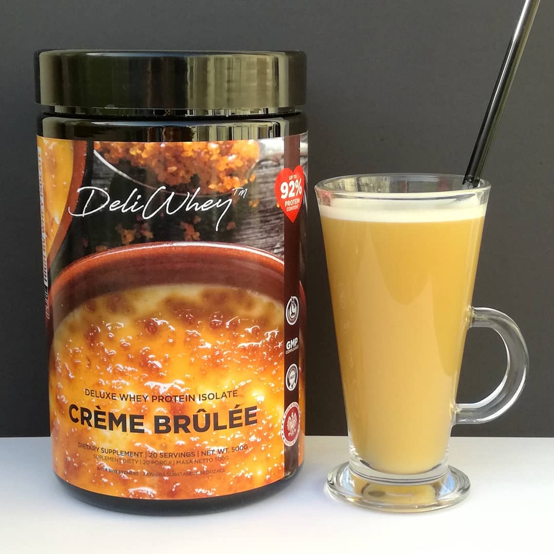 Deluxe Whey Protein Isolate Creme Brulee – jakość TOP, a smak?