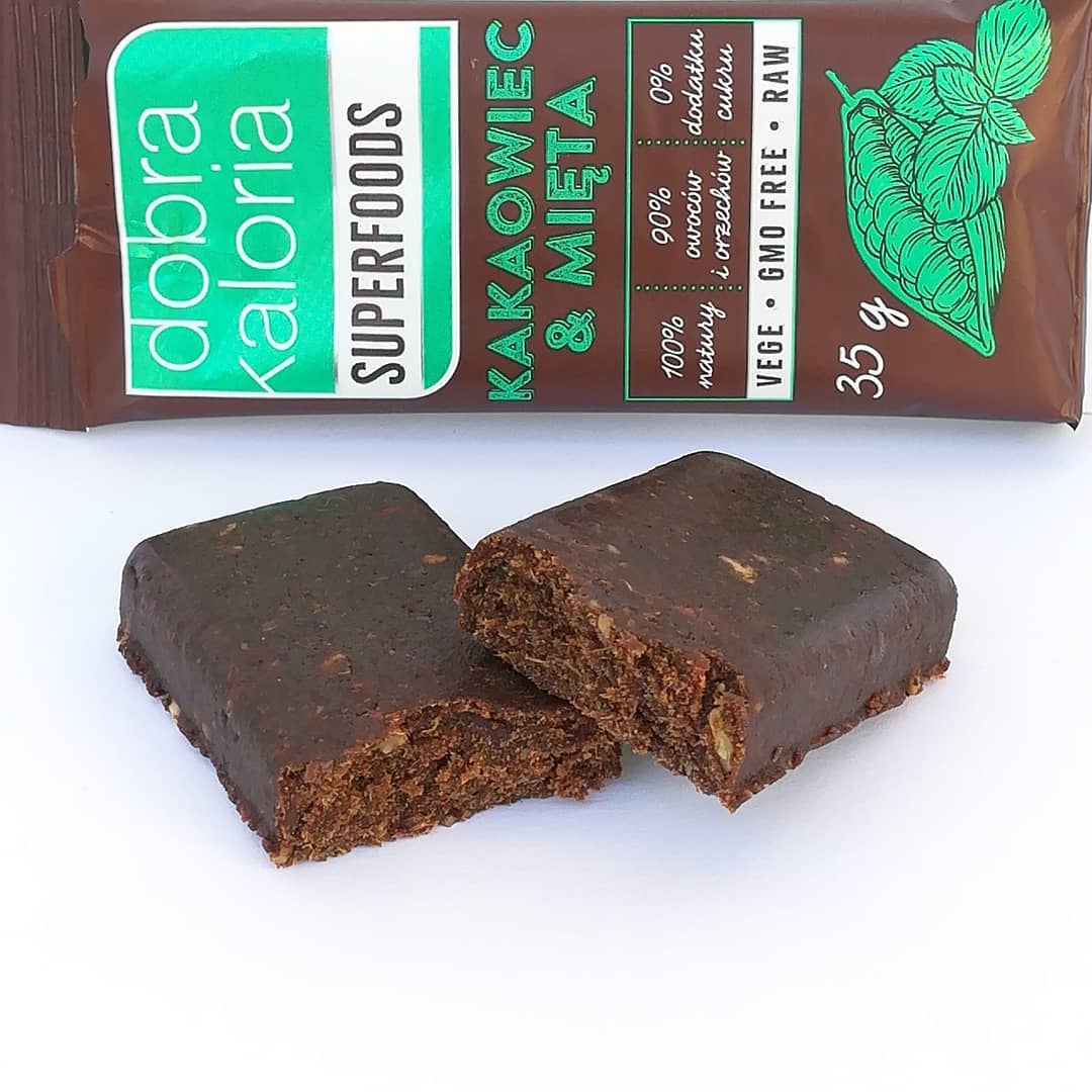 Dobra Kaloria Superfoods Kakaowiec Mięta – ciekawe połączenie!