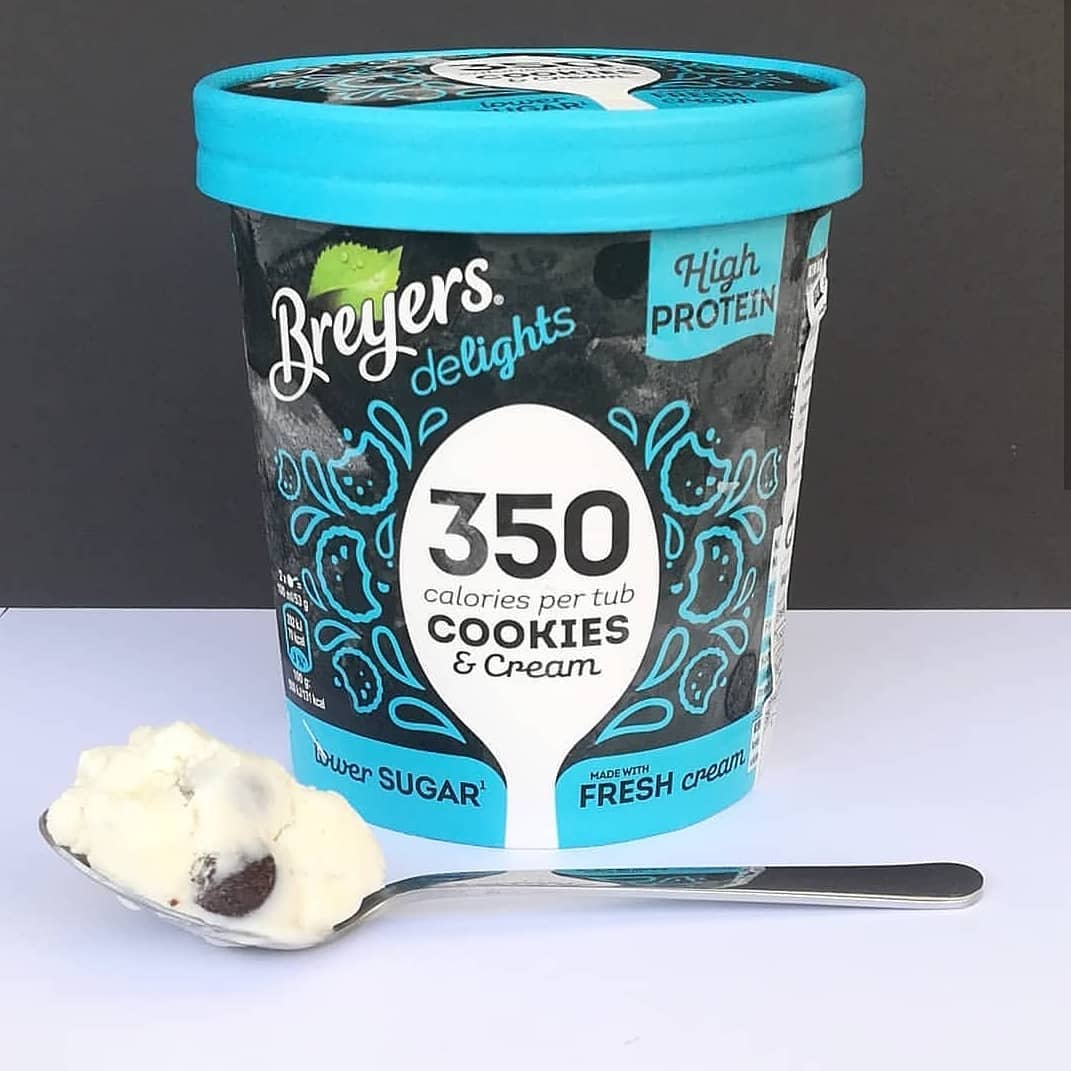 Breyers Delights Cookies & Cream – lody z kawałkami ciastek!