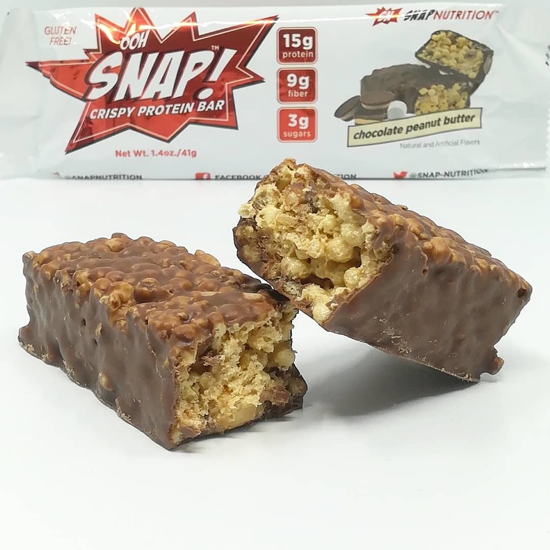 Snap Nutrition Crispy Bar – smak chocolate peanut butter!