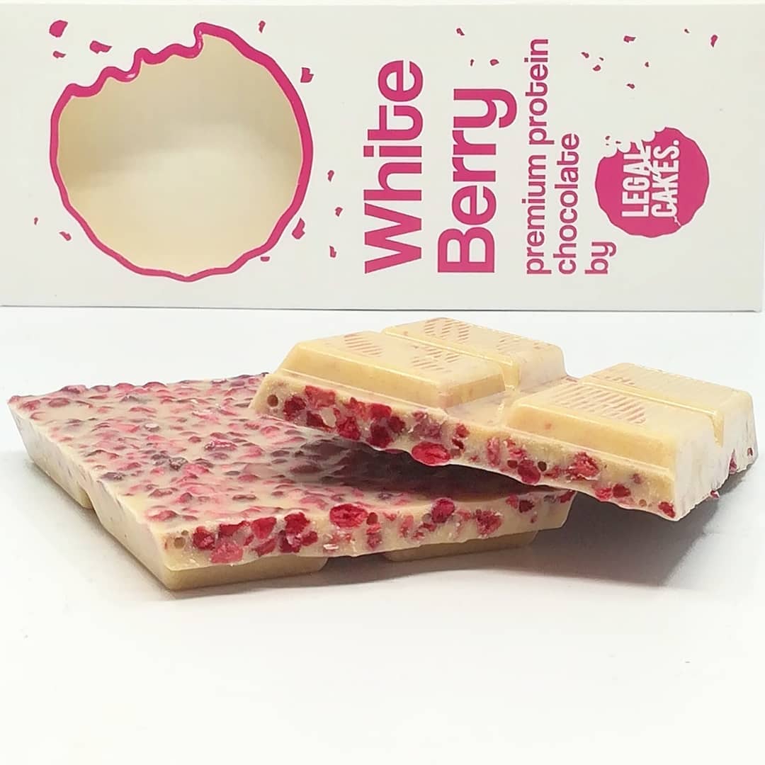 Legal Cakes Protein Chocolate – smak White Berry!