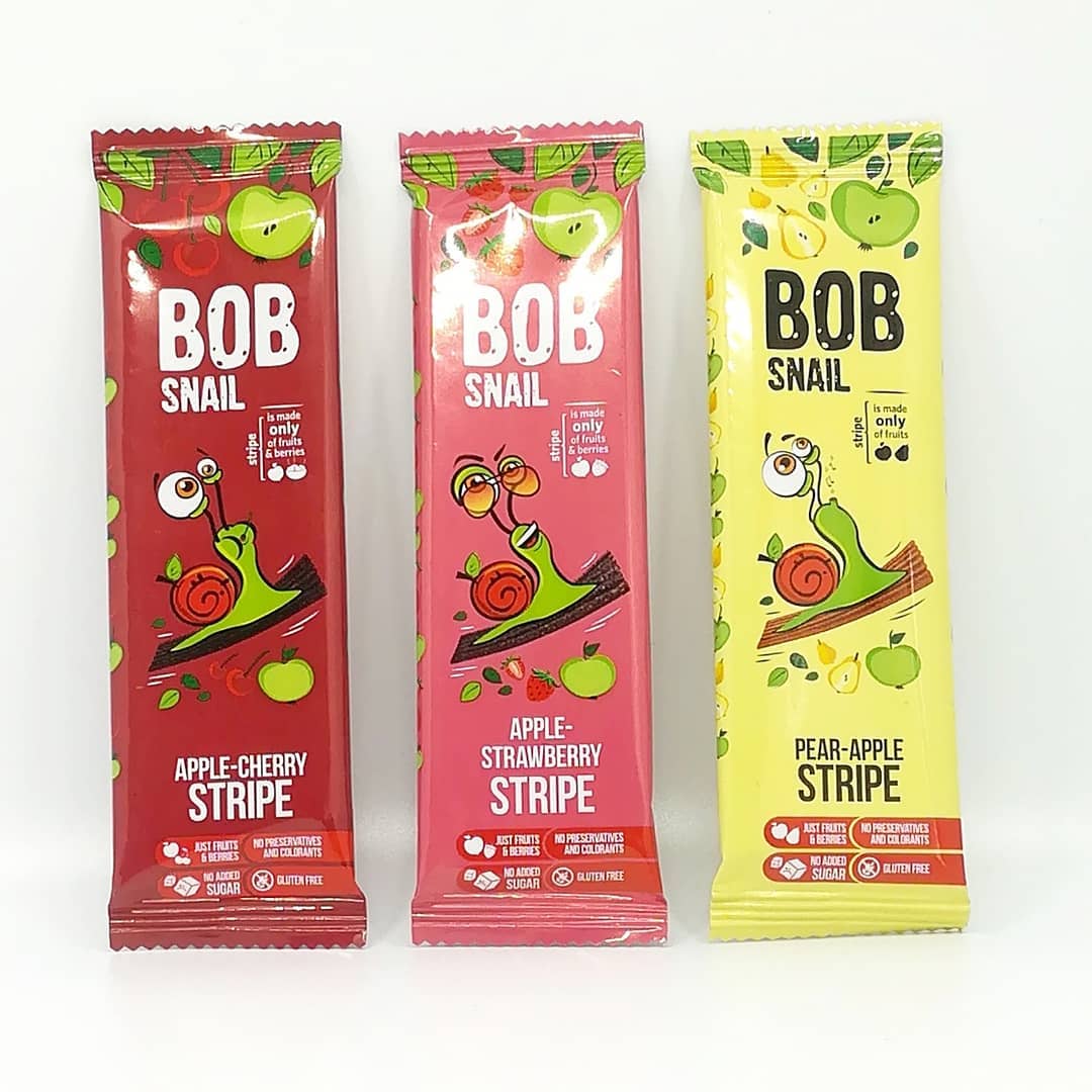 Bob Snail Fruit Stripes – fit słodycze z Rossmanna!