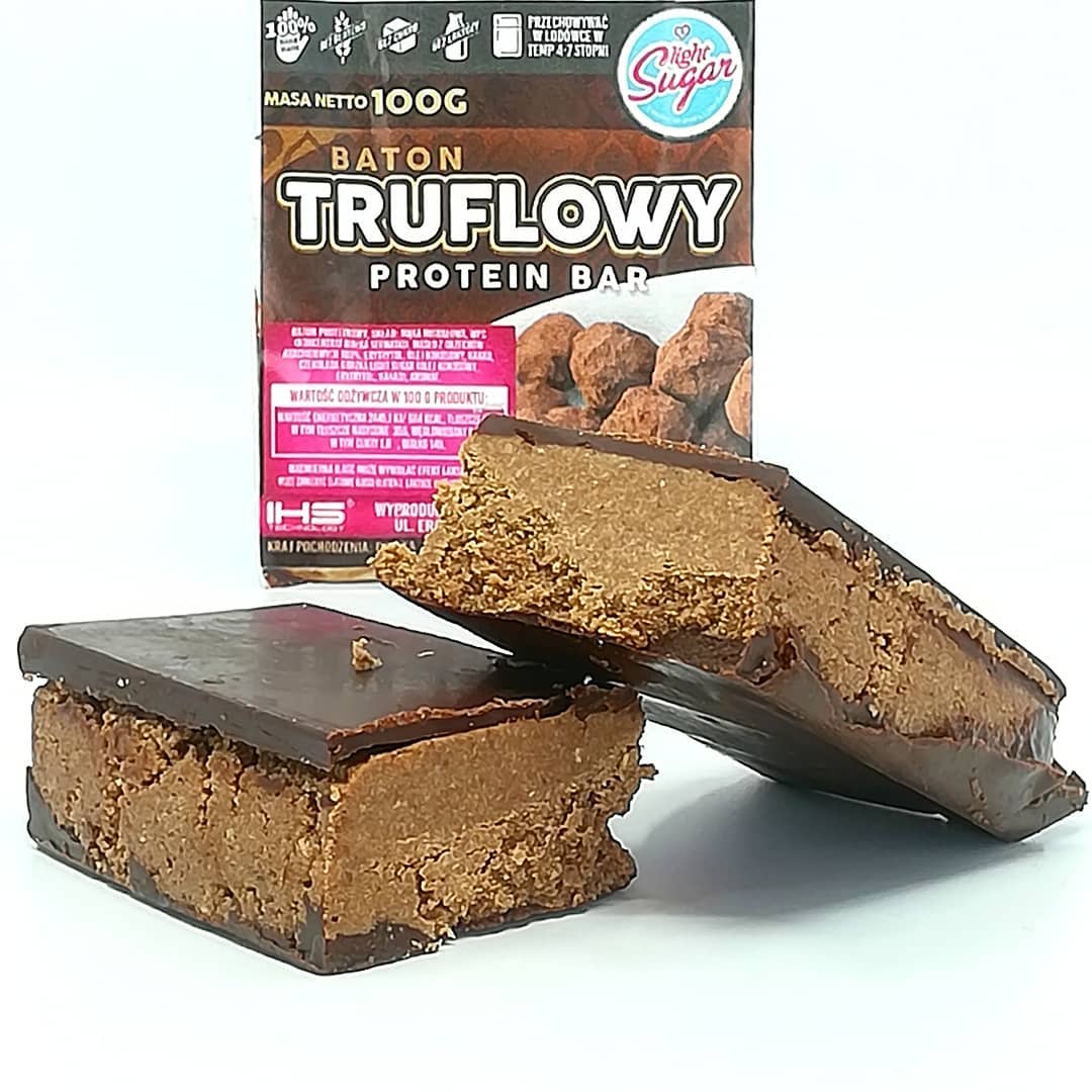 Light Sugar Truflowy Protein Bar – dużo ciemnej czekolady!