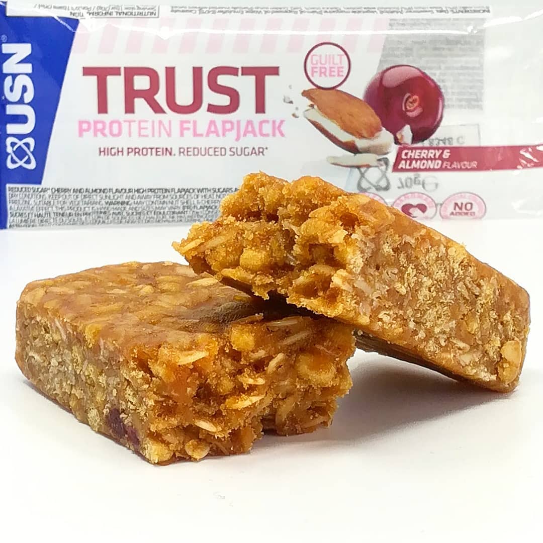 USN Trust Protein Flapjack Cherry Almond – testuję!