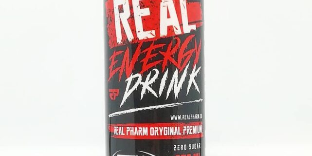 Real Pharm Energy Drink Zero Sugar – recenzja energetyka!