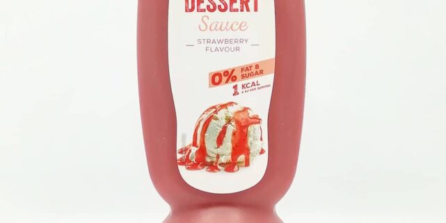 Body Attack Dessert Sauce Strawberry – test syropu!