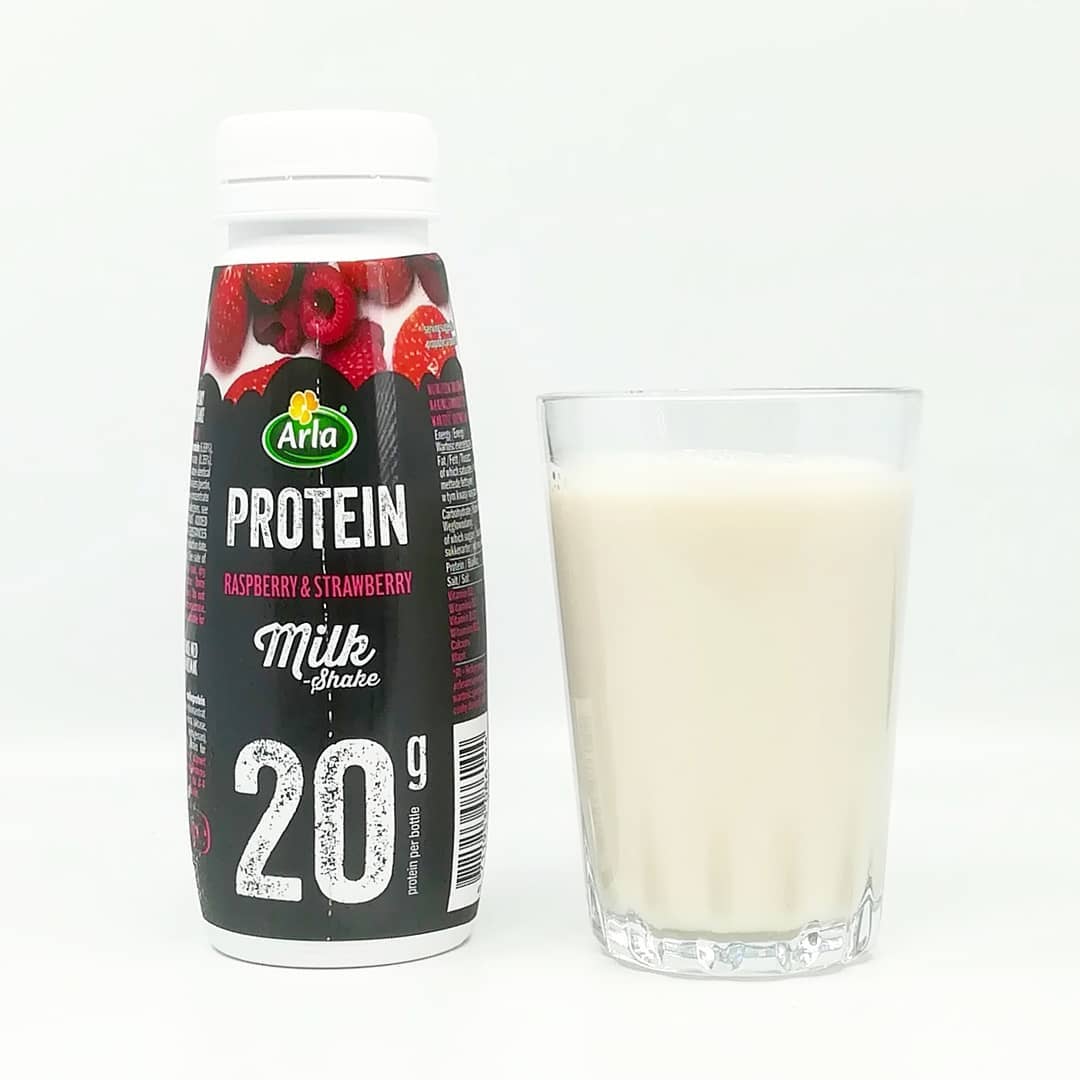 Arla Raspberry & Strawberry Milk Shake – test napoju białkowego!